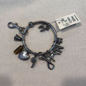 Green Rhino keychain